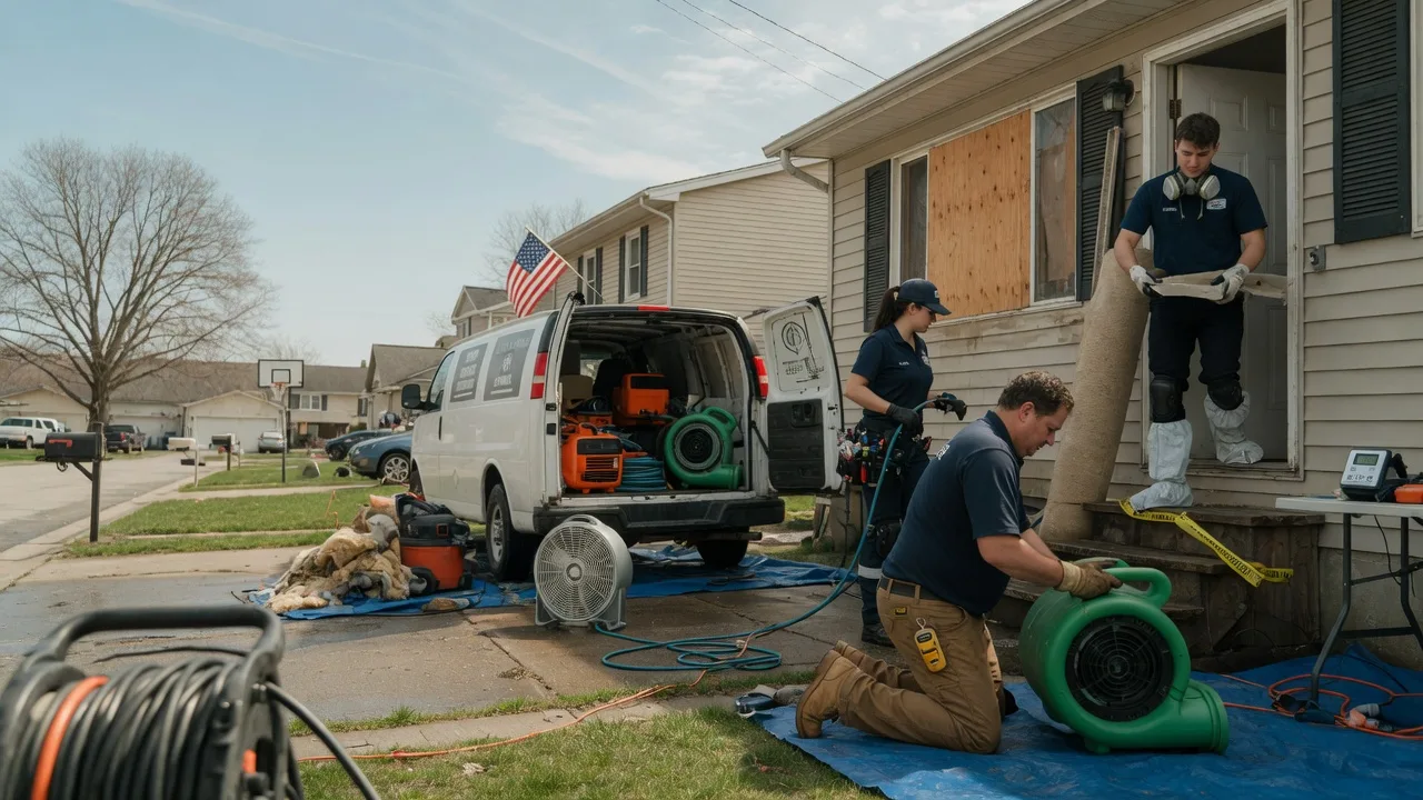 Water Damage Restoration in Woodburn, IN near me